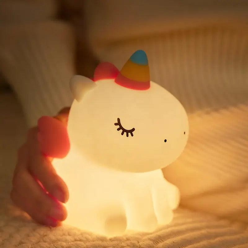 Sleeping Unicorn Silicon Lamp