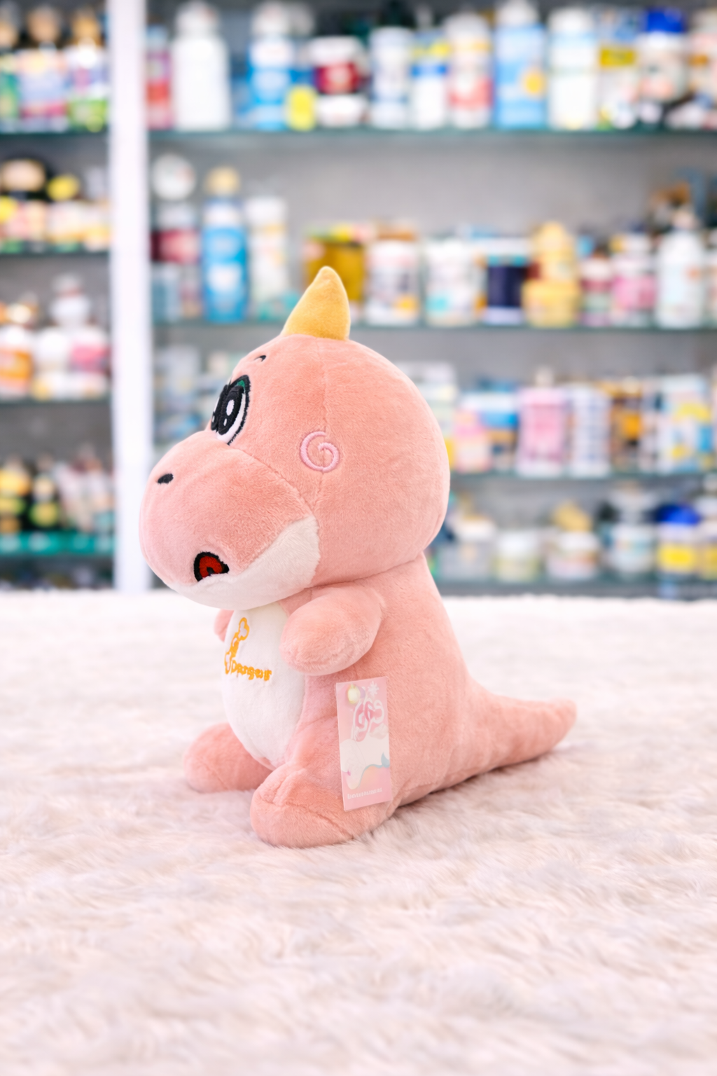 Premium Velvet Plush Dinosaur Toy – Designer Soft Gift & Festive Decor Accent