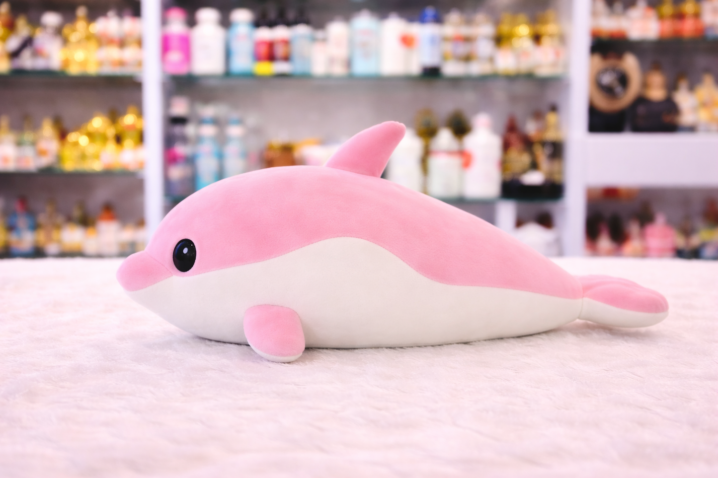 Premium Velvet Plush Dolphin Toy – Designer Soft Gift & Festive Decor Accent