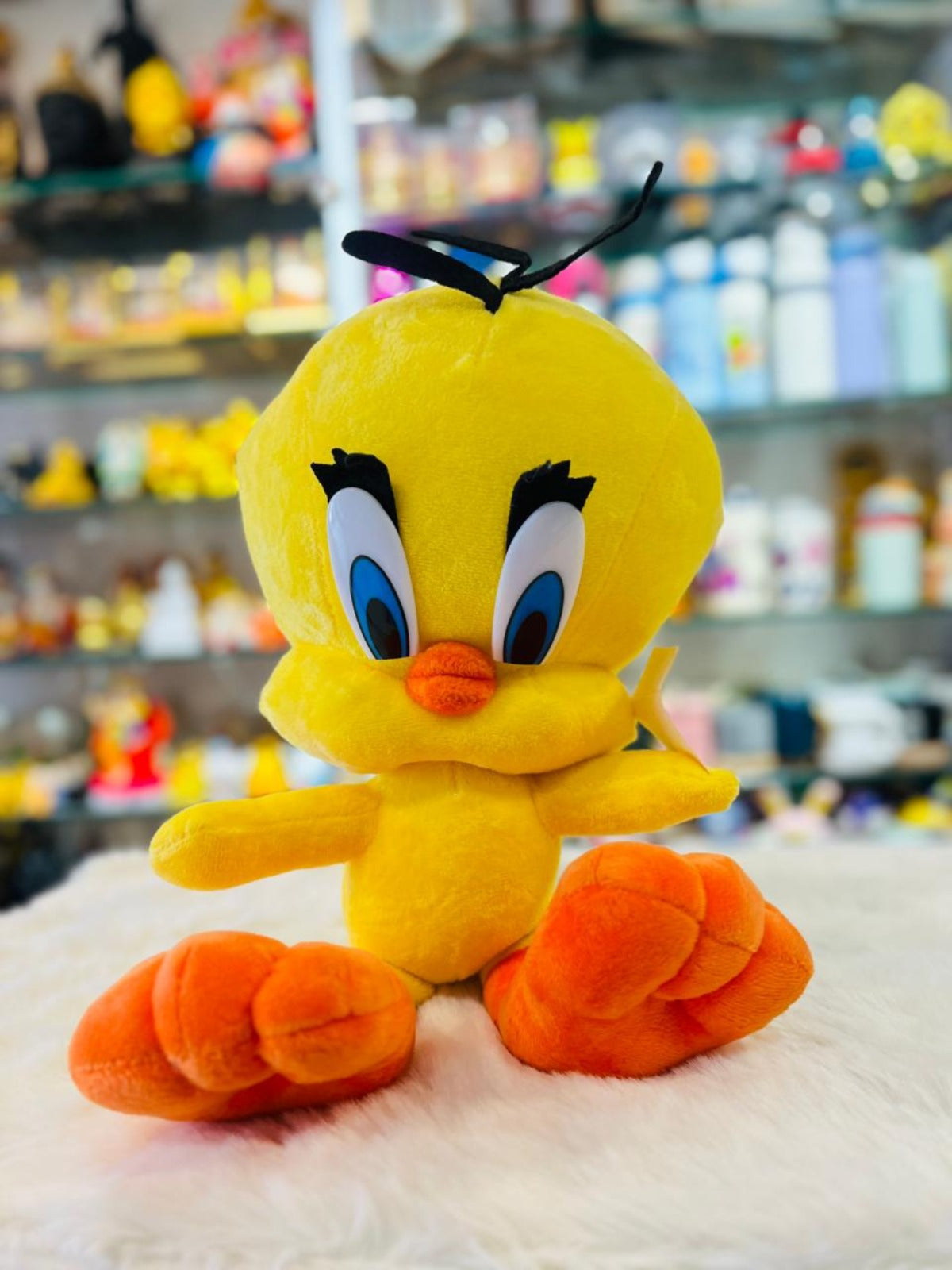 Premium Velvet Plush Bird Toy – Designer Soft Gift & Festive Decor Accent