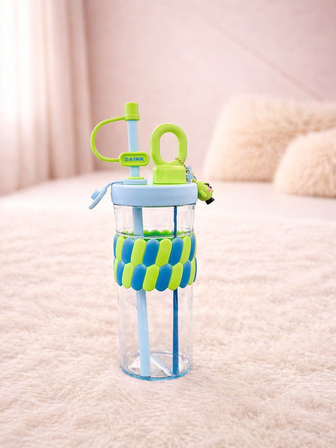 Cute Kids Sipper Water Bottle with Straw – Leakproof, Lightweight & Fun Design Bottle for Daily Use