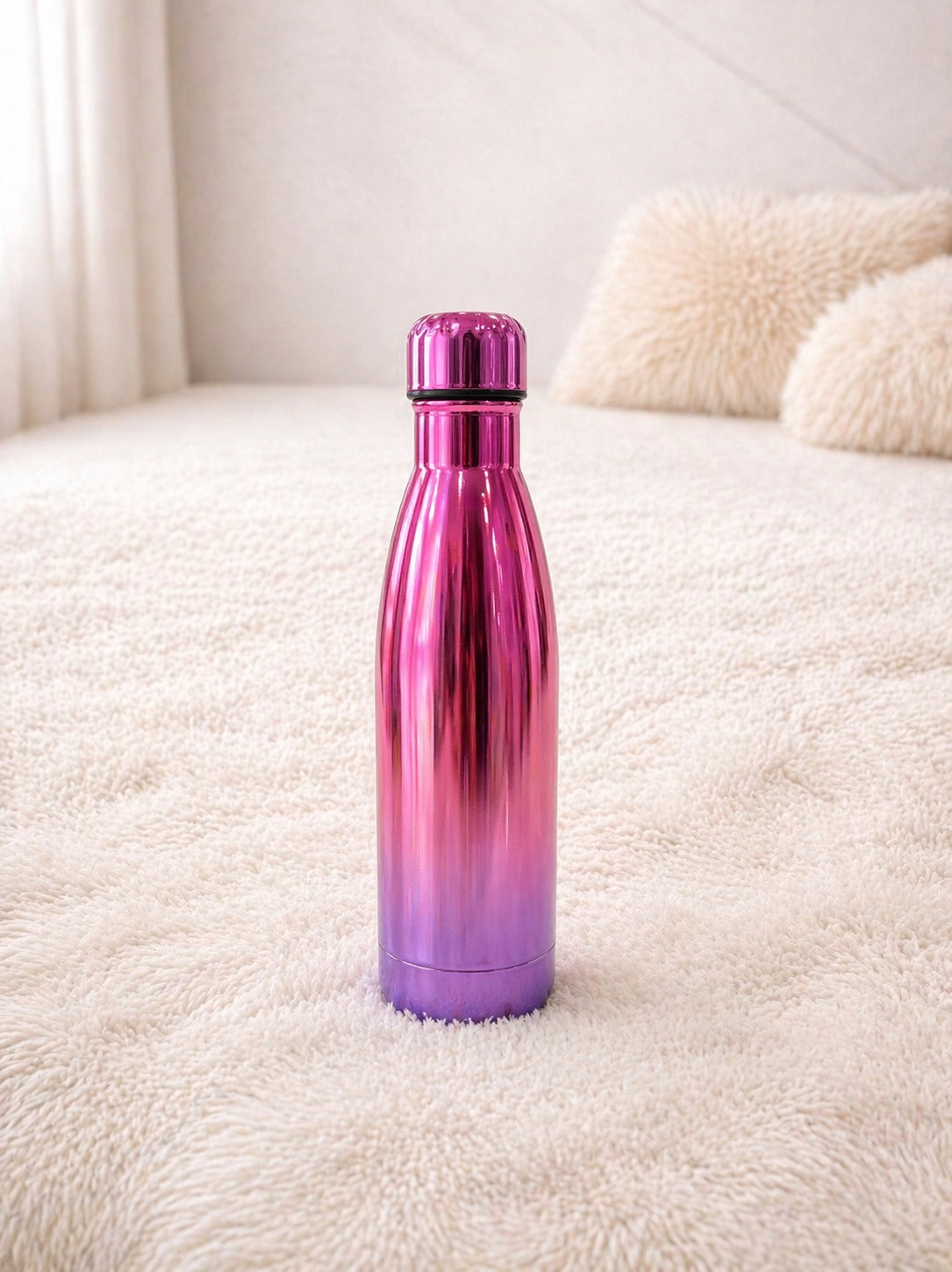 Glossy Gradient Steel Water Bottle – Leakproof, Stylish & Everyday Carry Bottle