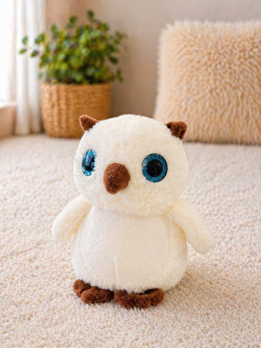 Cute Owl Plush Toy – Soft Stuffed Toy for Kids & Gifting 🦉
