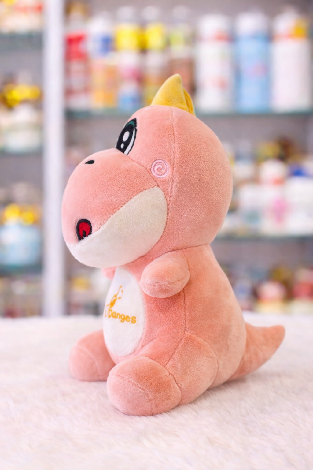 Premium Velvet Plush Dinosaur Toy – Designer Soft Gift & Festive Decor Accent