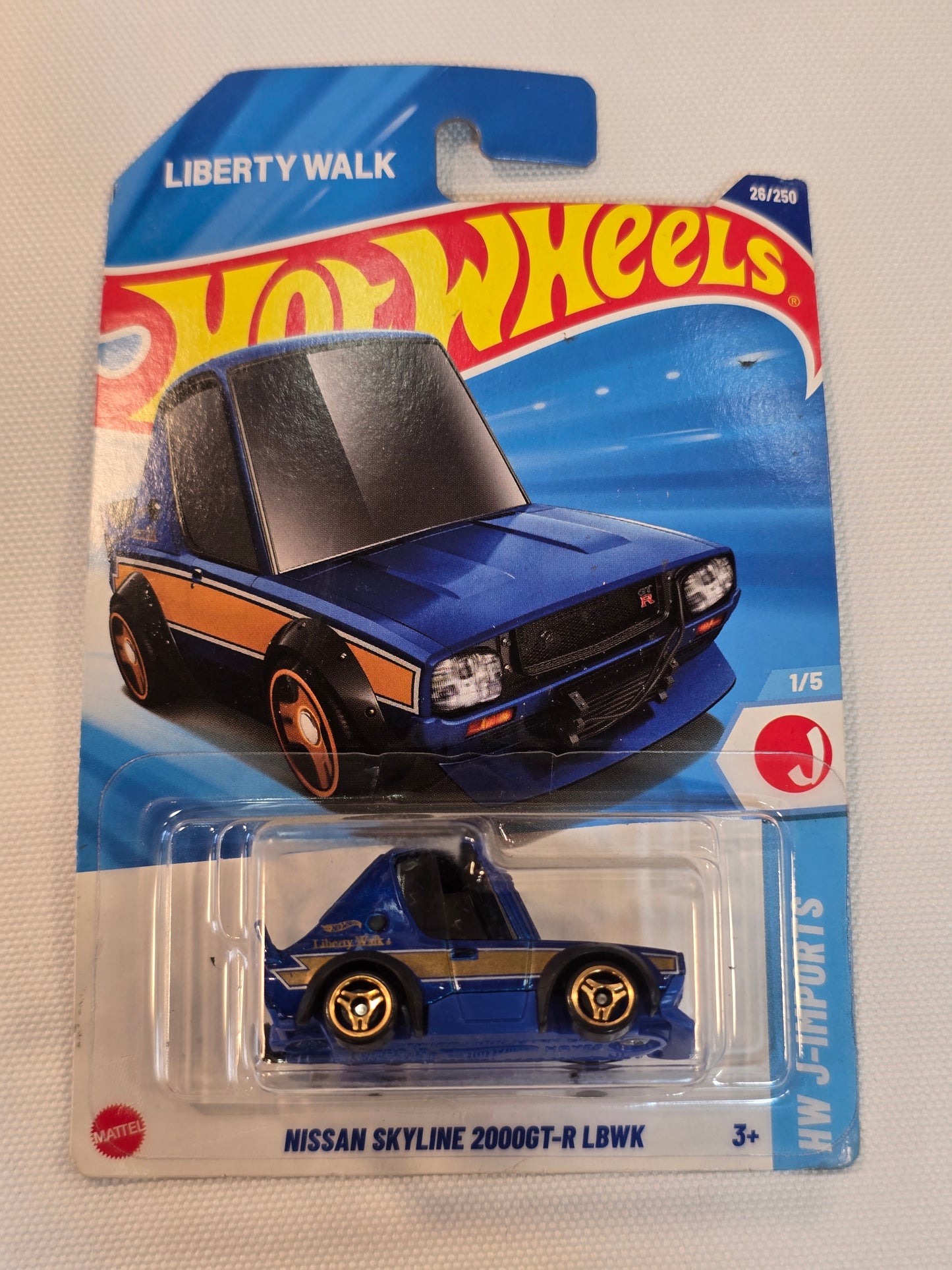 Hotwheels Imported Nissan Skyline 2000GT-R LBWK