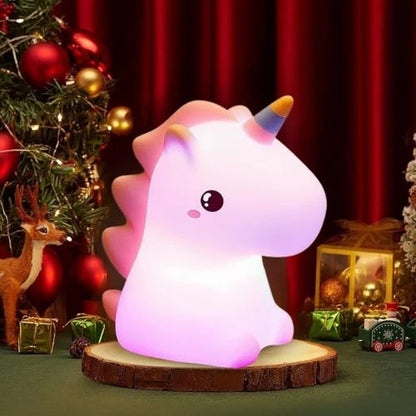 Cute Unicorn Silicon Lamp