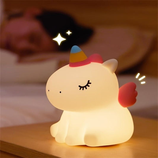 Sleeping Unicorn Silicon Lamp