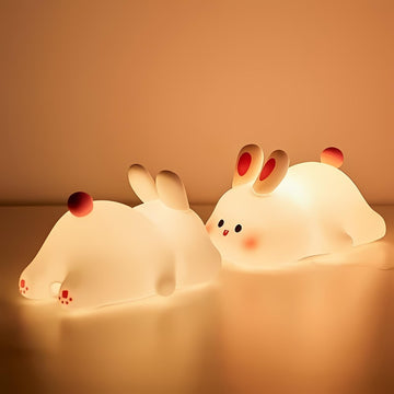 Sleeping Bunny Silicon Lamp