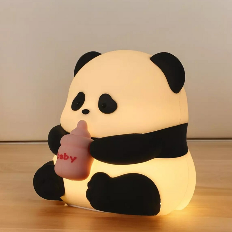 Cute Panda Sipper Silicon Lamp