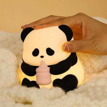 Cute Panda Sipper Silicon Lamp