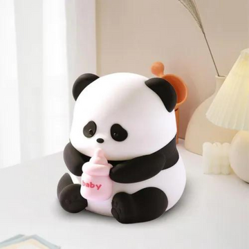 Cute Panda Sipper Silicon Lamp
