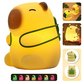 Cute Capybara Silicon Lamp