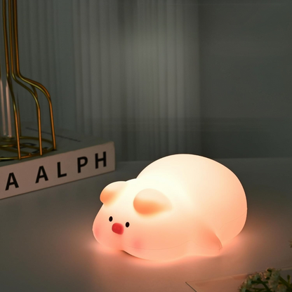 Pig Cute Silicon Lamp