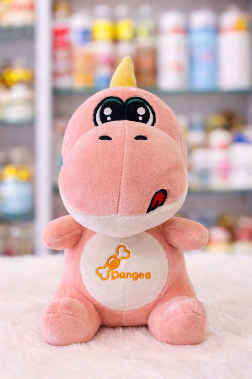 Premium Velvet Plush Dinosaur Toy – Designer Soft Gift & Festive Decor Accent