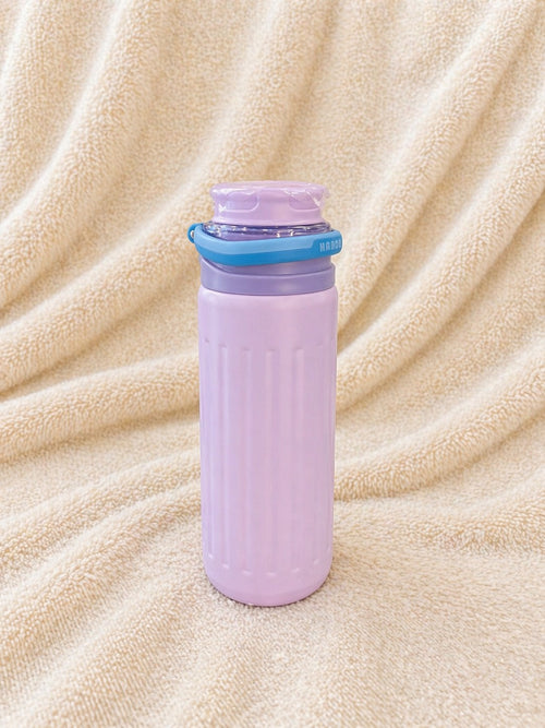 Slim Insulated Water Bottle – Purple Aesthetic Flask, Leakproof & Portable Bottle for Daily Use