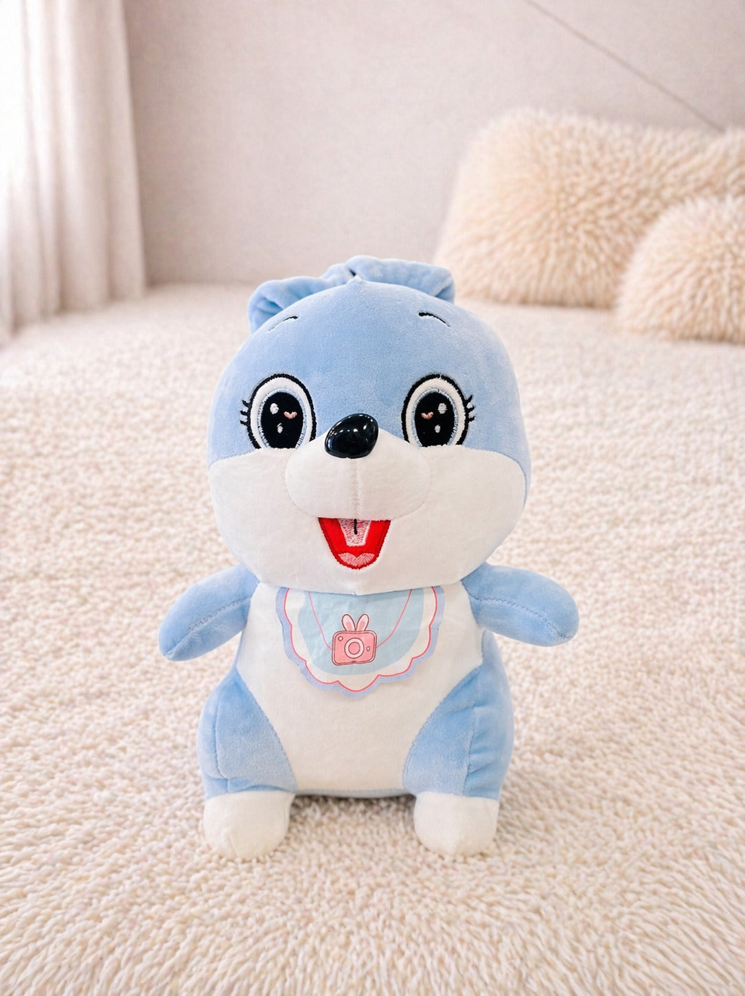 Cute Dolphin Plush Toy – Soft Cartoon Stuffed Toy for Kids & Gifting
