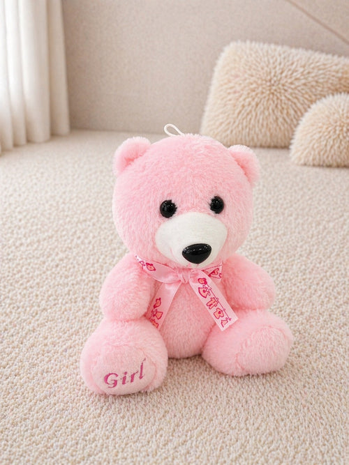 Cute Pink Teddy Bear Plush Toy – Soft Stuffed Toy for Kids & Gifting
