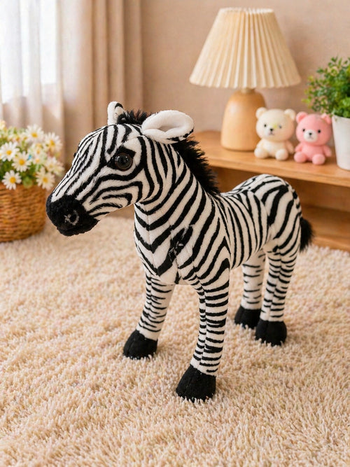 Cute Zebra Plush Toy – Soft Stuffed Toy for Kids & Gifting 🦓🤍