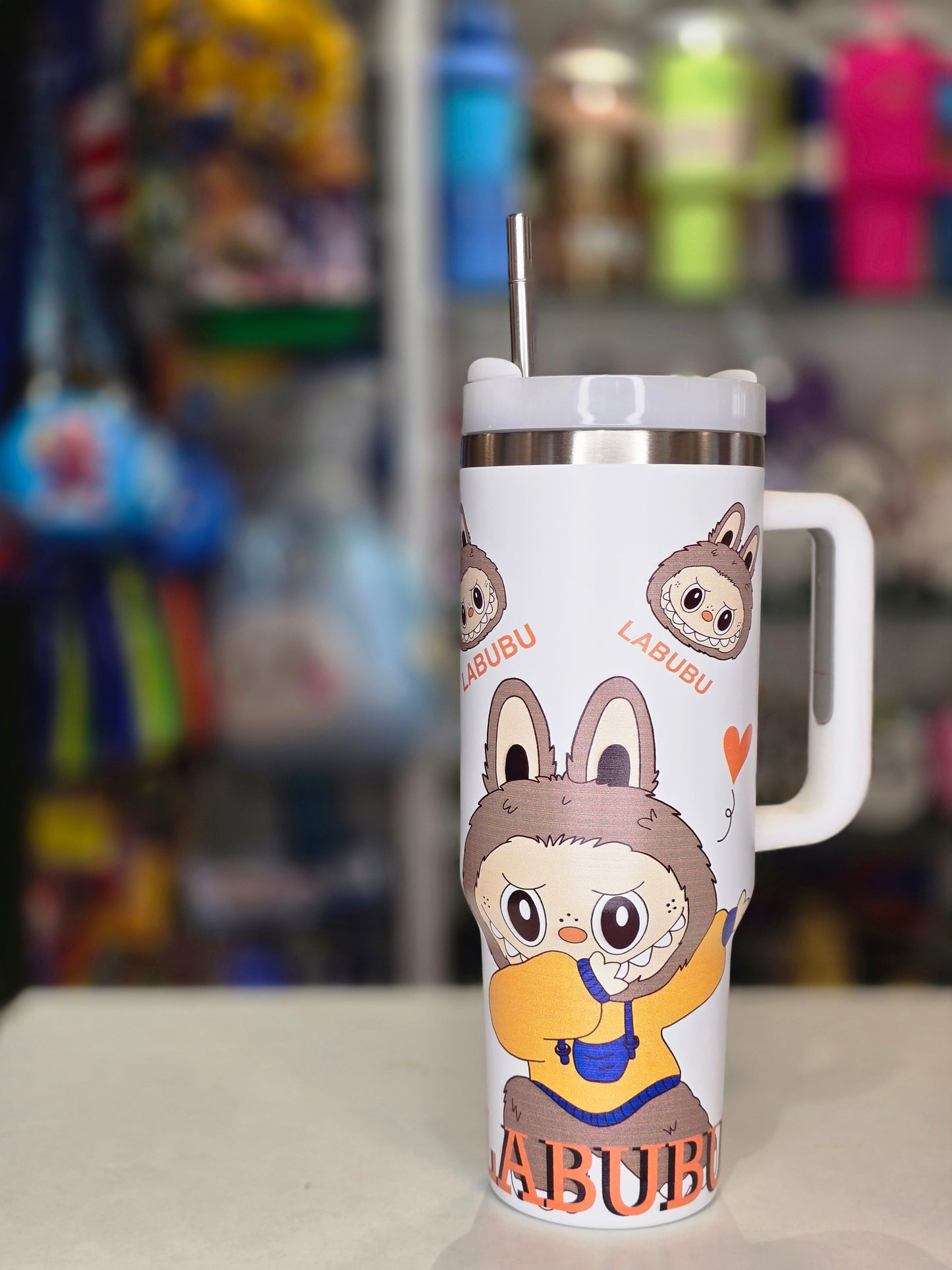 Labubu Stanley style tumbler