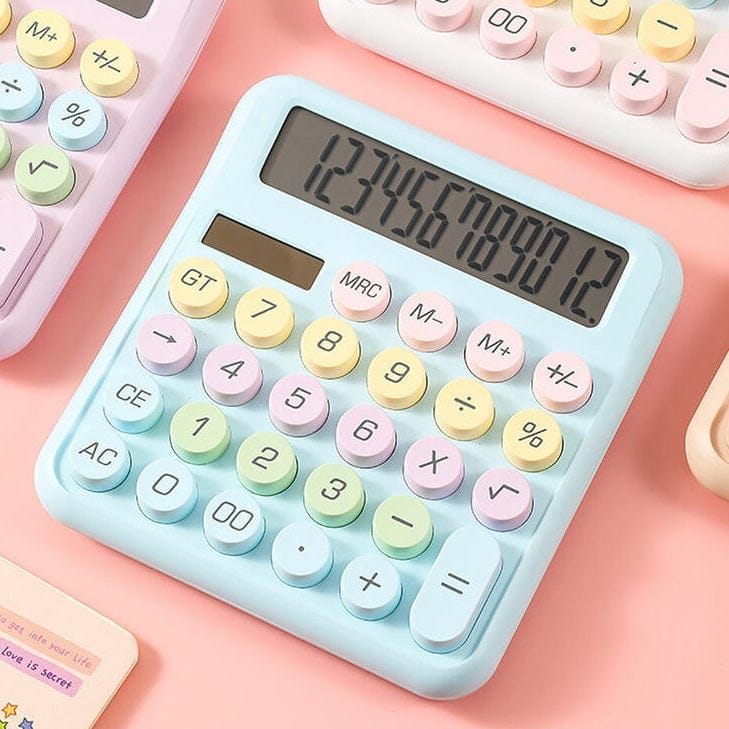 Cute Kawaii Pastel Calculator
