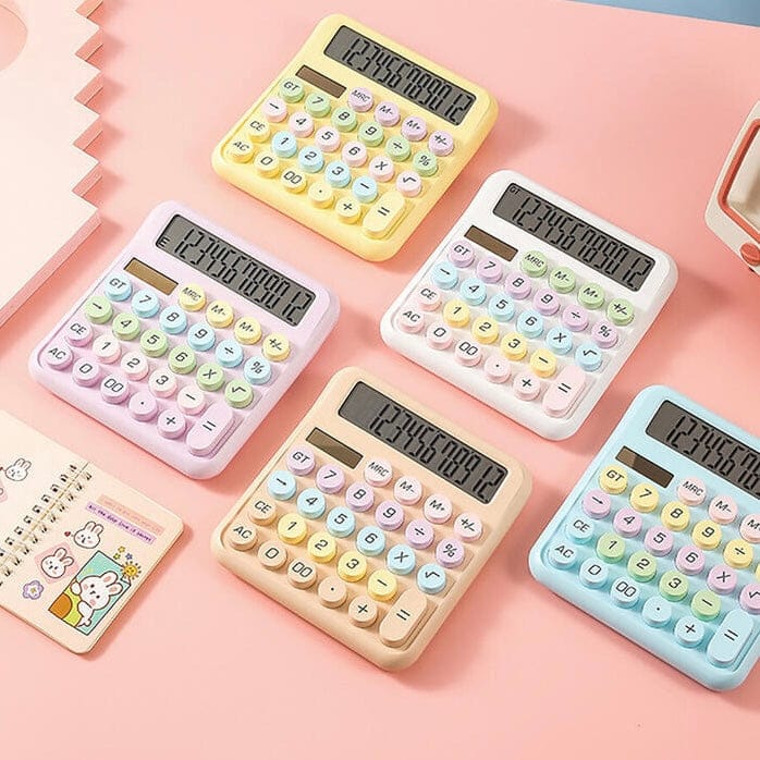 Cute Kawaii Pastel Calculator