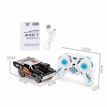 Alloy RC Metal Drift car 1:64