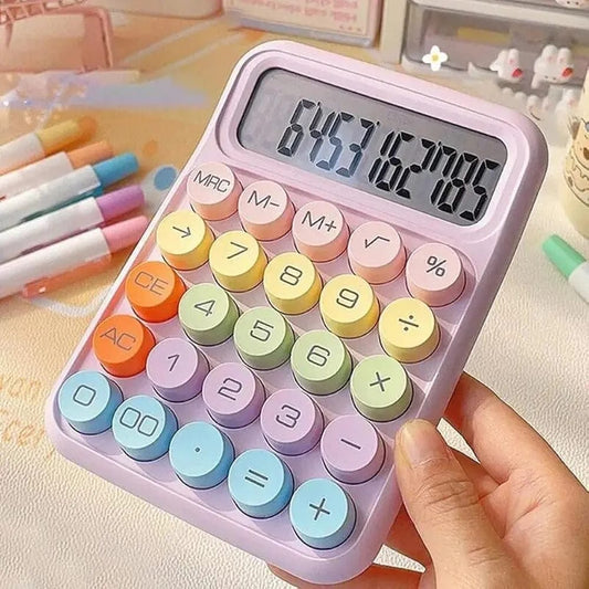 Cute Kawaii Pastel Desktop Calculator