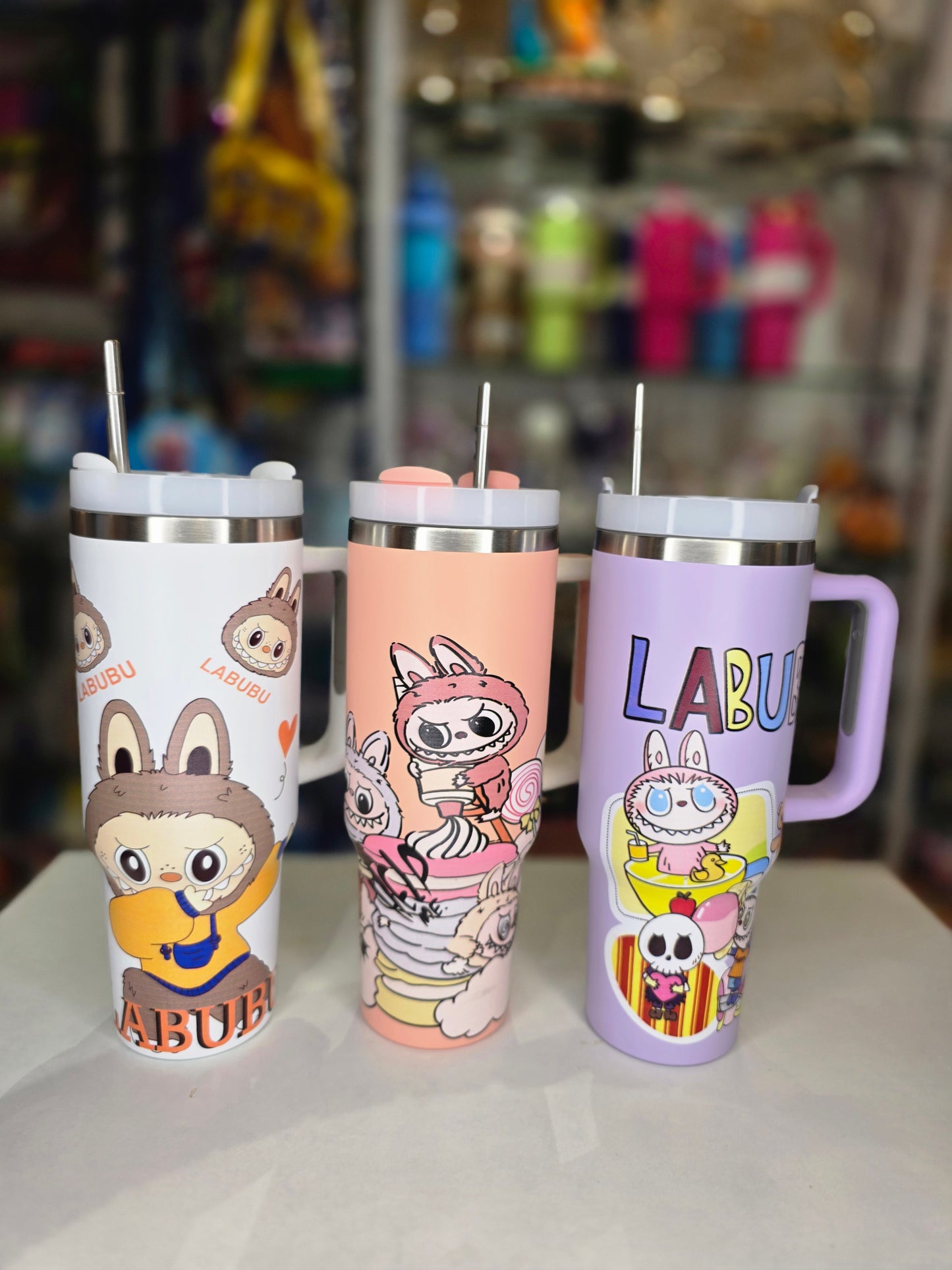 Labubu Stanley style tumbler