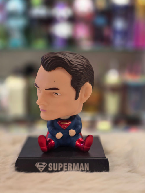 Superman Bobblehead with Mobile Holder