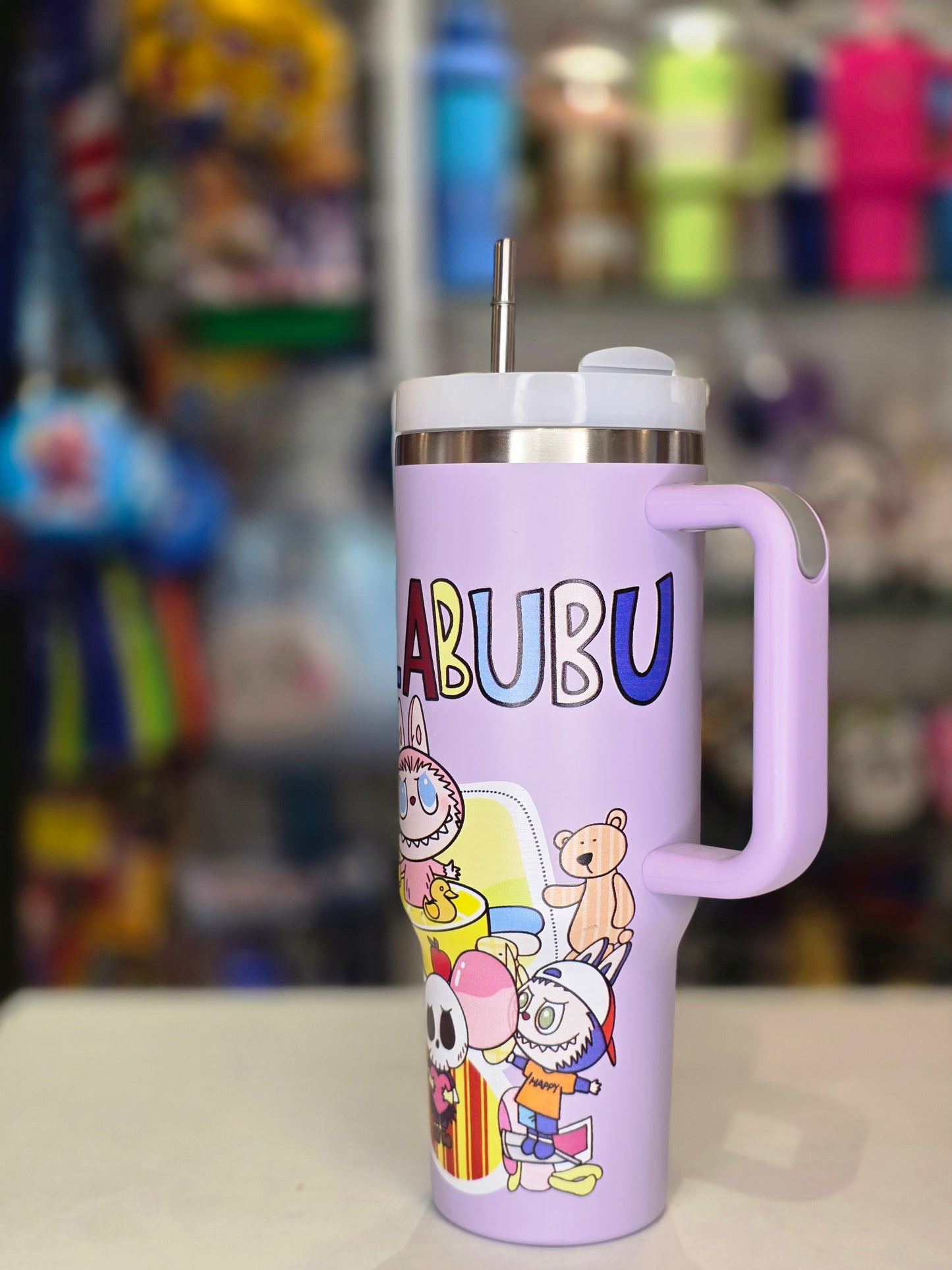 Labubu Stanley style tumbler