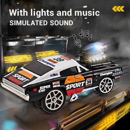 Alloy RC Metal Drift car 1:64