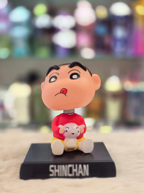 Shinchan Bobblehead with Mobile Holder