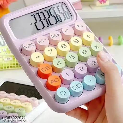Cute Kawaii Pastel Desktop Calculator