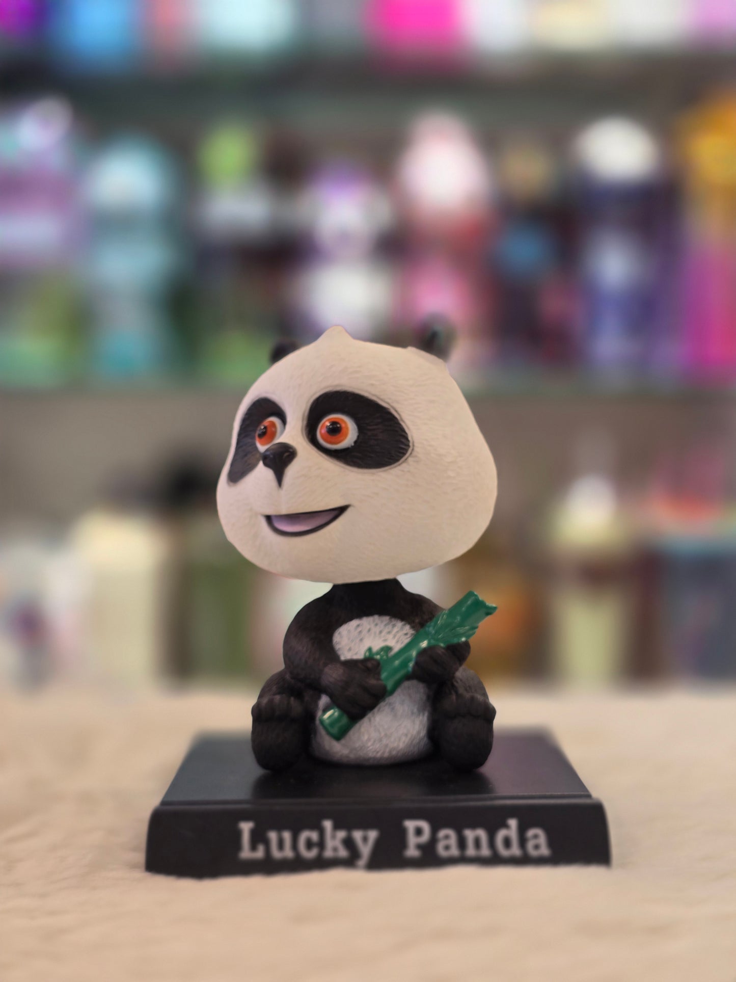 Panda Bobblehead with Mobile Holder