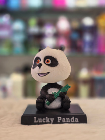 Panda Bobblehead with Mobile Holder