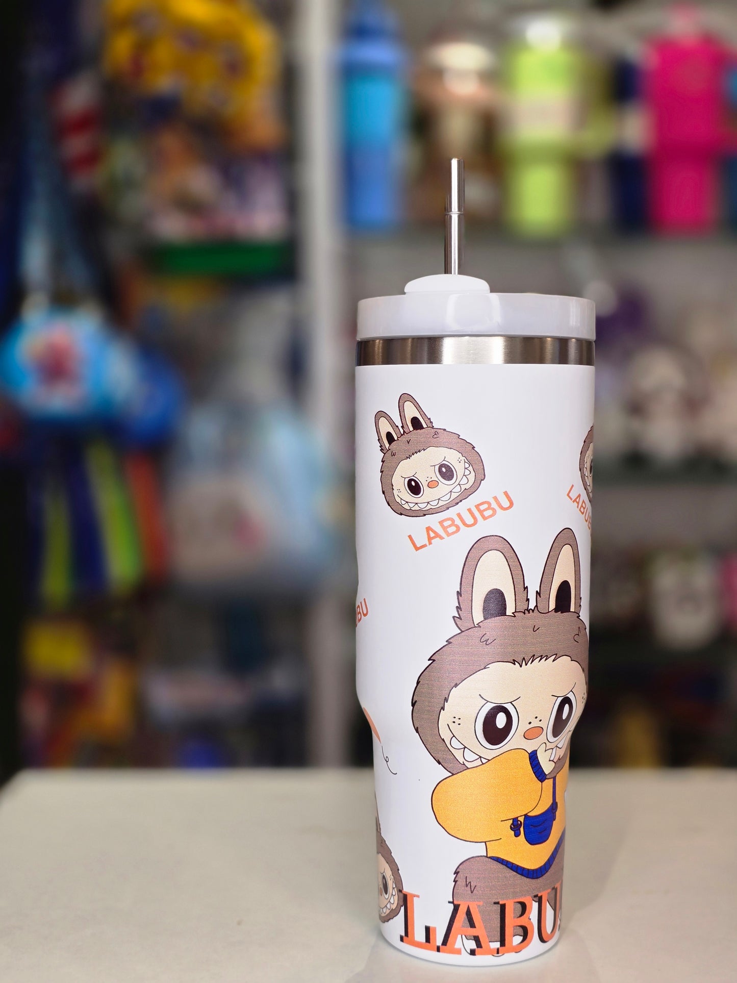 Labubu Stanley style tumbler