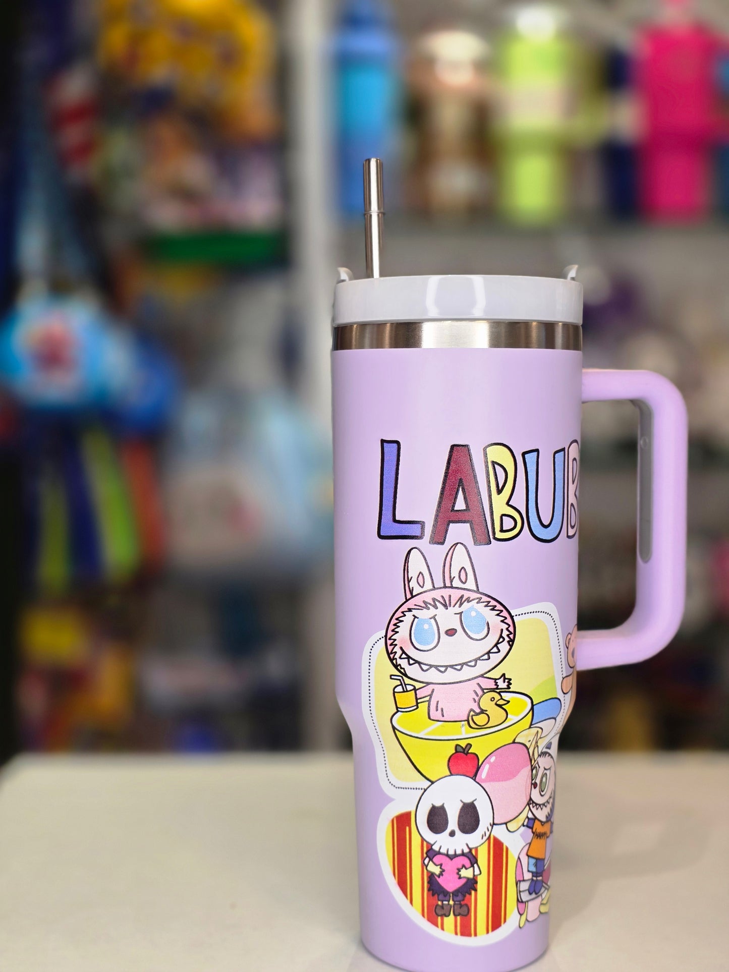 Labubu Stanley style tumbler