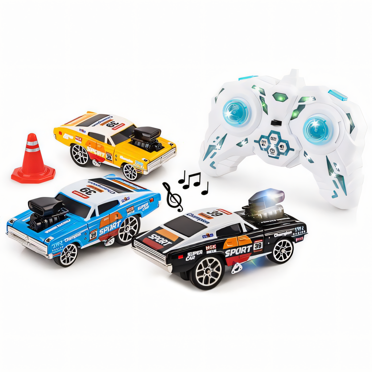 Alloy RC Metal Drift car 1:64