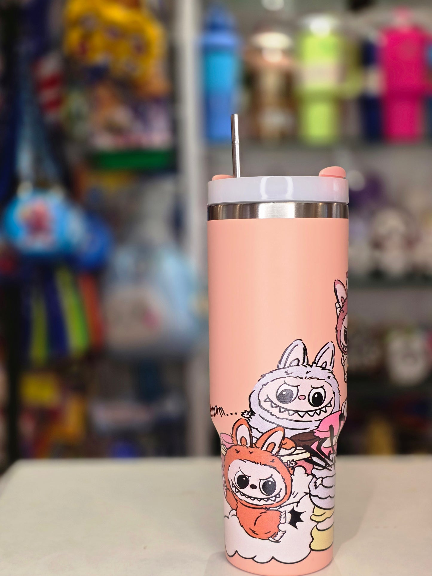 Labubu Stanley style tumbler