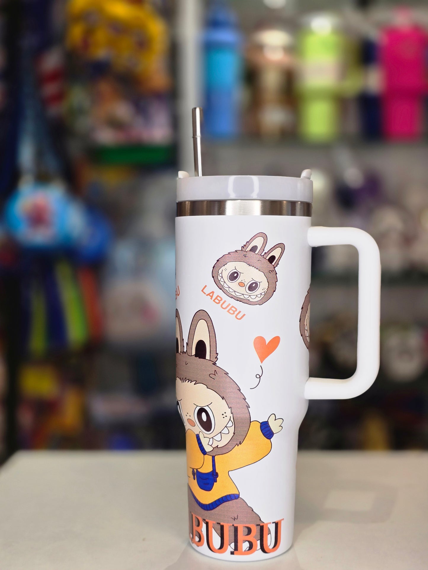 Labubu Stanley style tumbler